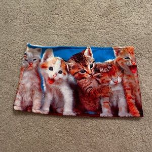 Omighty kitten y2k stretchy mini skirt size large new with tags